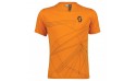 MAGLIA JUNIOR SCOTT TRAIL 10 DRI MANICHE CORTE copper orange/midnight blue MAGLIA JUNIOR SCOTT TRAIL 10 DRI MANICHE CORTE copper orange/midnight blue