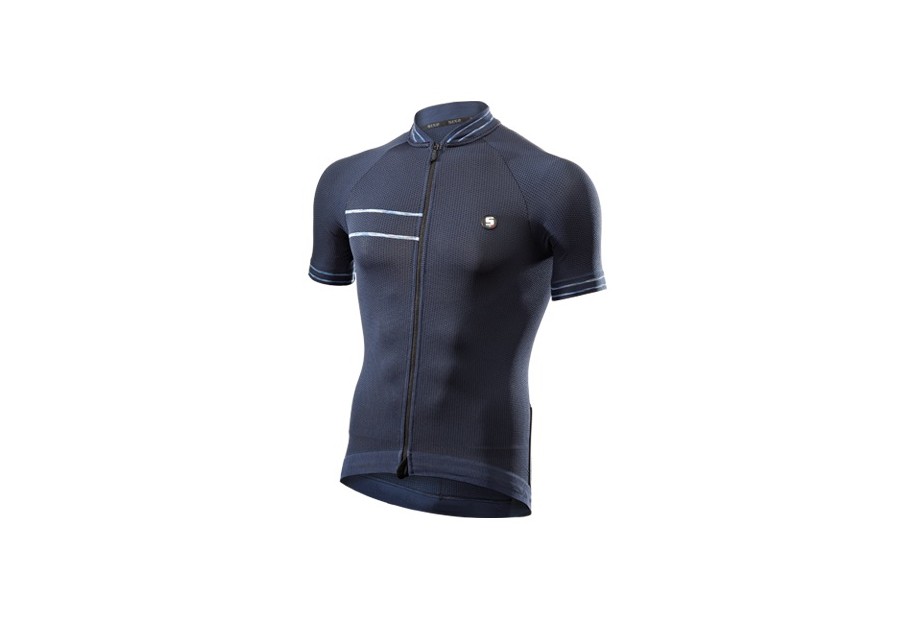 MAGLIA M/C CLIMA JERSEY AVIO/LIGHT BLUE