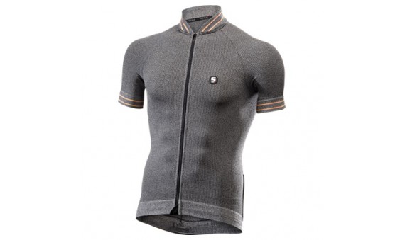 MAGLIA M/C CLIMA JERSEY BLACK/GREY MAGLIA M/C CLIMA JERSEY BLACK/GREY