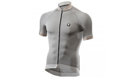 MAGLIA M/C CLIMA JERSEY MOULINE\'/GREY