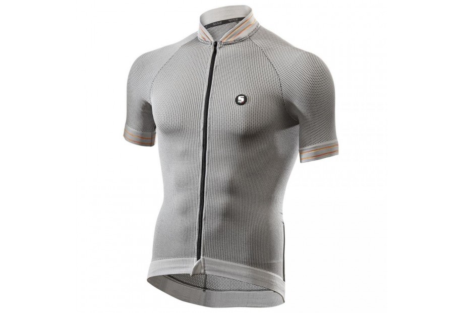 MAGLIA M/C CLIMA JERSEY MOULINE\'/GREY