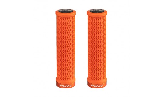 Manopola HOLESHOT 31mm con Collarino in Alluminio Arancio
