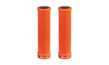 Manopola HOLESHOT 31mm con Collarino in Alluminio Arancio