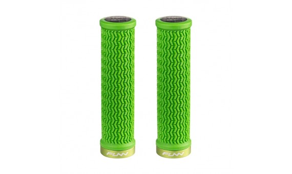 Manopola HOLESHOT 31mm con Collarino in Alluminio Verde