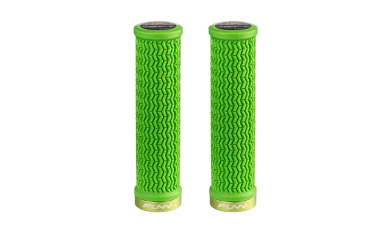 Manopola HOLESHOT 31mm con Collarino in Alluminio Verde