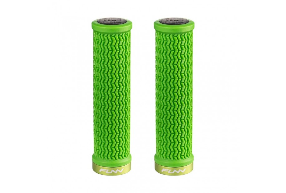 Manopola HOLESHOT 31mm con Collarino in Alluminio Verde