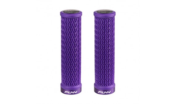 Manopola HOLESHOT 31mm con Collarino in Alluminio Viola