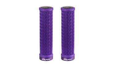 Manopola HOLESHOT 31mm con Collarino in Alluminio Viola