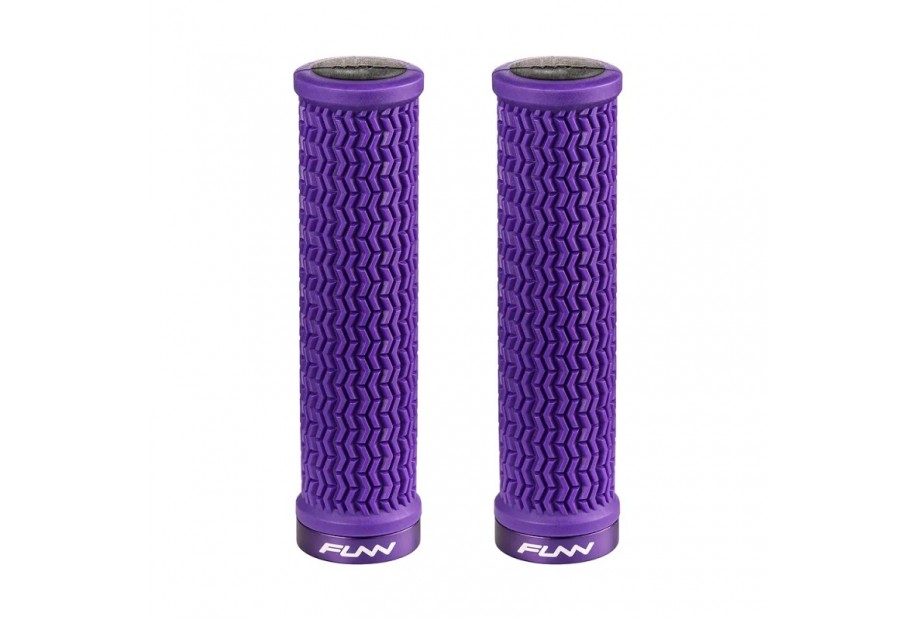 Manopola HOLESHOT 31mm con Collarino in Alluminio Viola