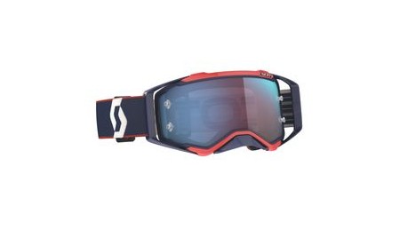 MASCHERA SCOTT PROSPECT retro blue/red / blue chrome