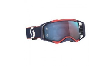 MASCHERA SCOTT PROSPECT retro blue/red / blue chrome