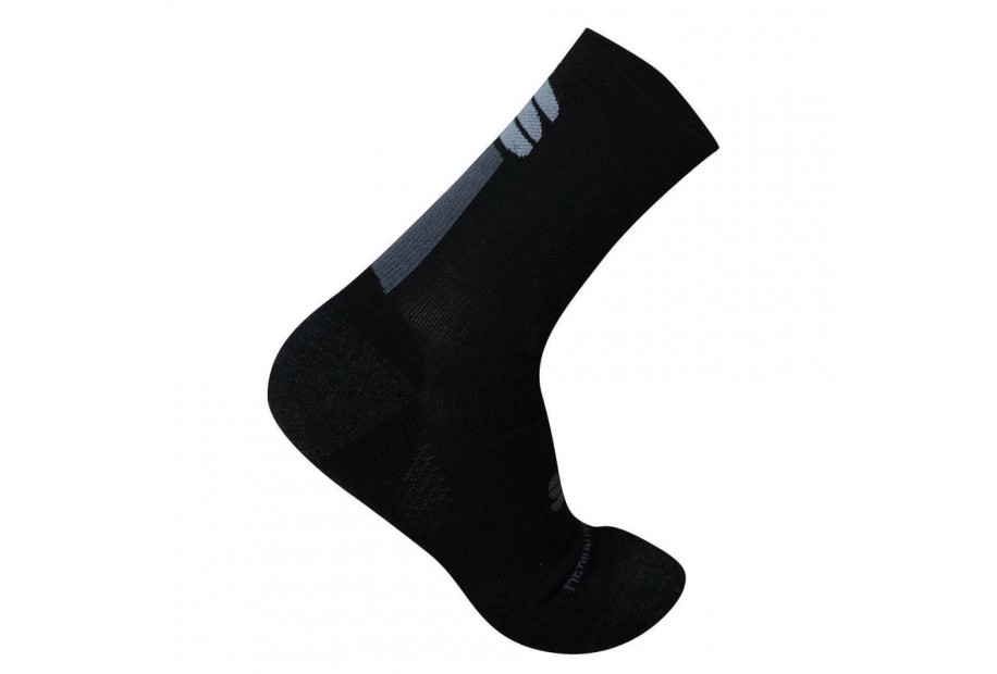 MERINO WOOL 18 SOCK CALZINO BLACK