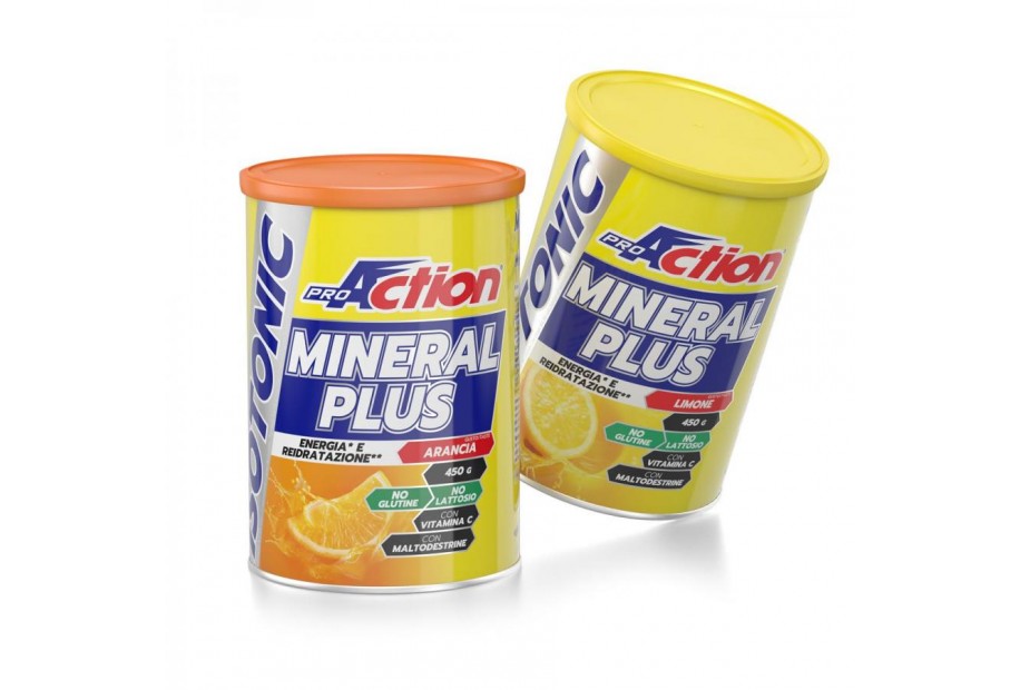 MINERAL PLUS ISOTONIC 450G ARANCIA
