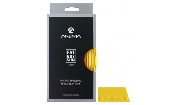 NASTRO MANUBRIO ANIMA FAT BOY SLIM GRAVEL GIALLO 42