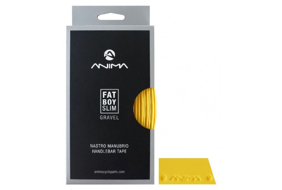 NASTRO MANUBRIO ANIMA FAT BOY SLIM GRAVEL GIALLO 42