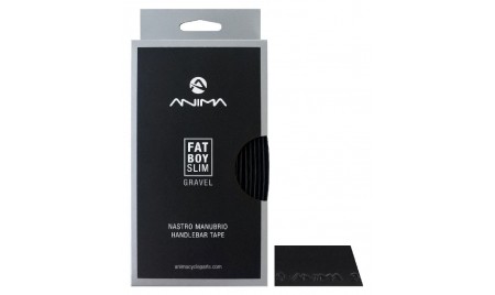 NASTRO MANUBRIO ANIMA FAT BOY SLIM GRAVEL NERO 14