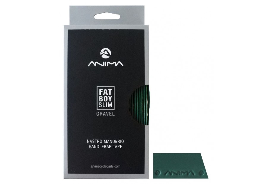 NASTRO MANUBRIO ANIMA FAT BOY SLIM GRAVEL VERDE 56