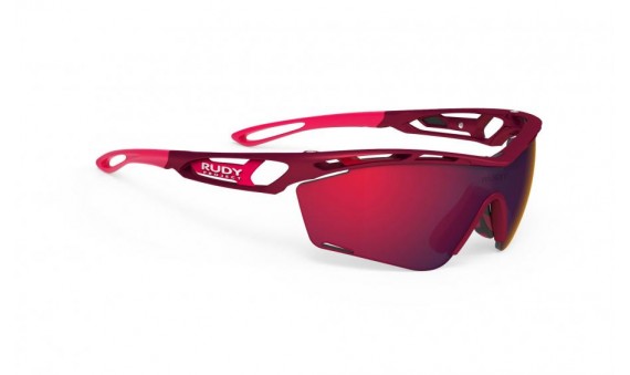 OCCHIALE TRALYX SLIM Merlot Matte - Multilaser Red OCCHIALE TRALYX SLIM Merlot Matte - Multilaser Red