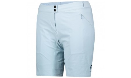 PANTALONCINI DA DONNA SCOTT ENDURANCE LARGHI C/FOND glace blue