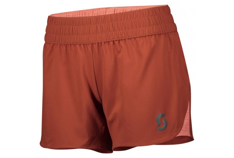 PANTALONCINI DA DONNA SCOTT TRAIL RUN LT rust red