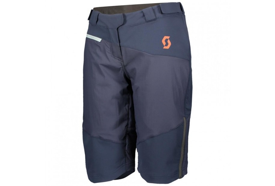 PANTALONCINI DA DONNA SCOTT TRAIL STORM ALPHA blue nights/cloud blue