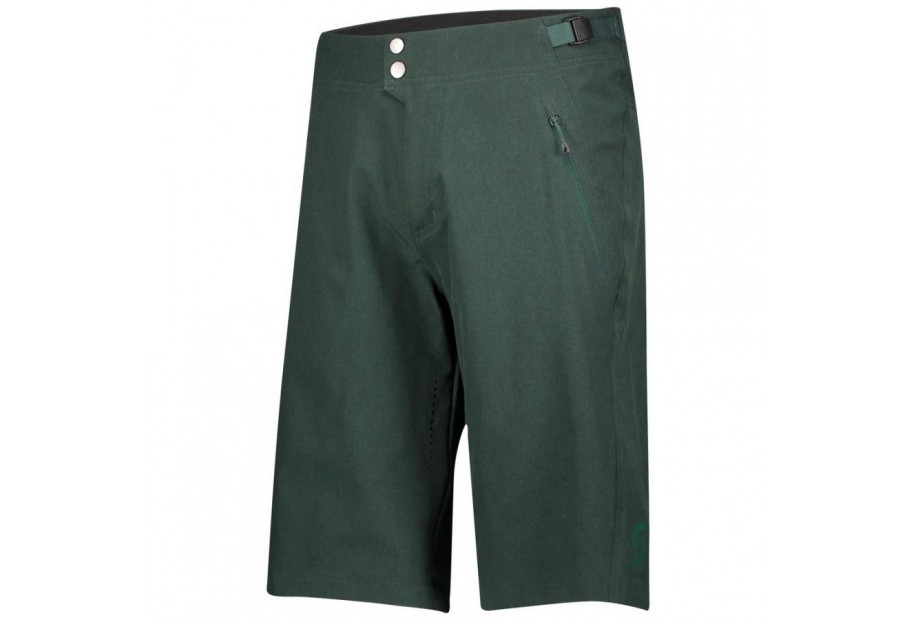 PANTALONCINI DA UOMO SCOTT TRAIL FLOW PRO C/FOND smoked green