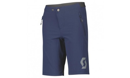 PANTALONCINI JUNIOR SCOTT TRAIL 10 TAGLIO AMPIO C/FOND blu midnight