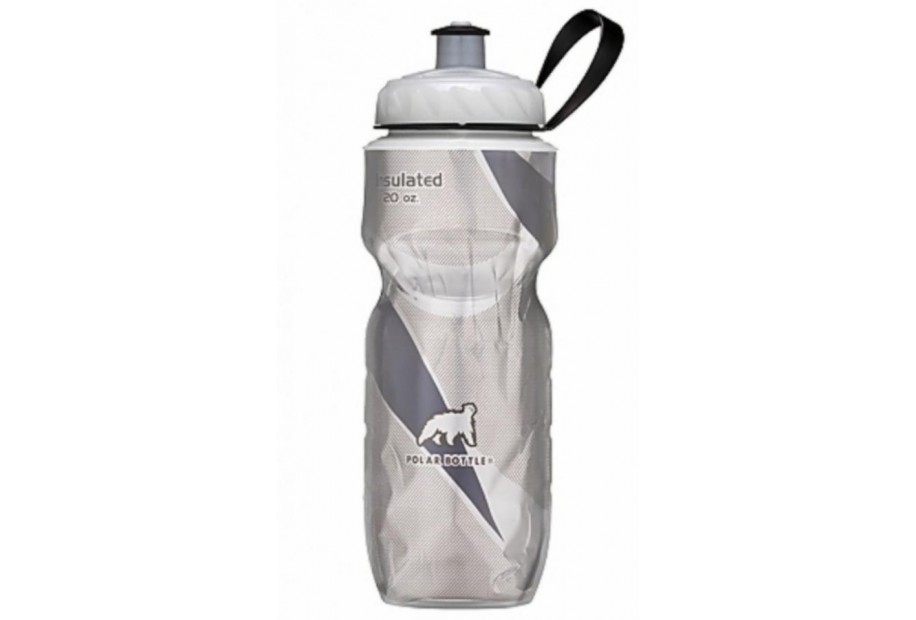 POLAR BOTTLE 20OZ/590CC BIANCA/NERA