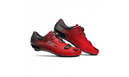 SCARPA STRADA SIXTY NERO ROSSO