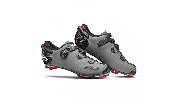 SCARPE MTB DRAKO 2 SRS MATT GRIGIO OPRACO NERO SCARPE MTB DRAKO 2 SRS MATT GRIGIO OPRACO NERO