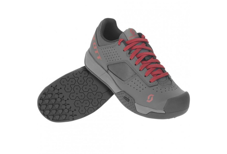 SCARPE SCOTT MTB AR DA DONNA dark grey/merlot red