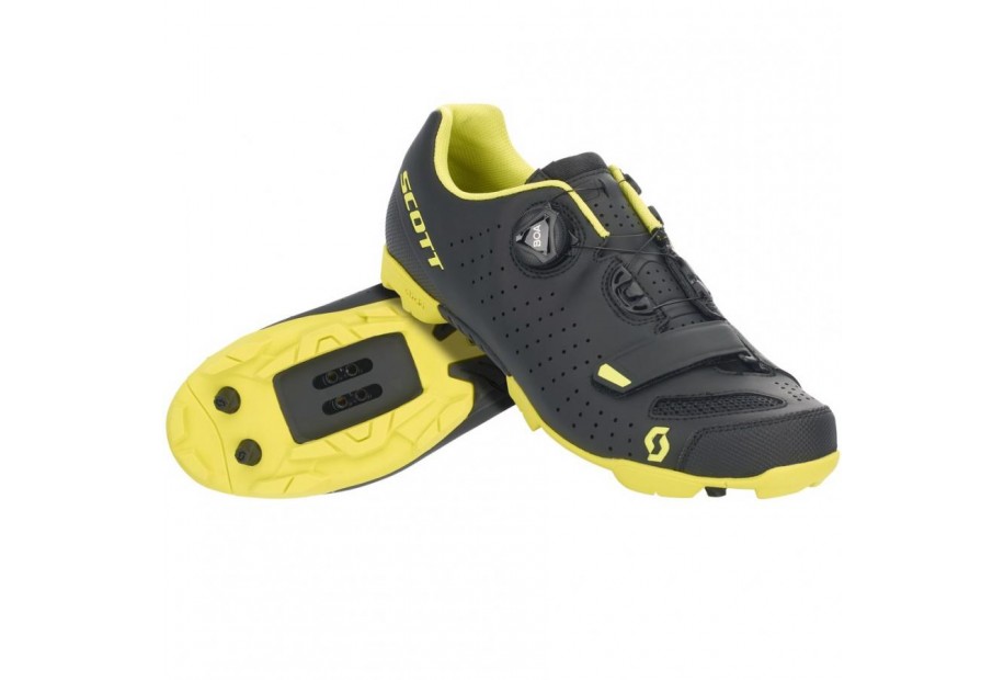 SCARPE SCOTT MTB COMP BOA Matt BK/ SU YEL