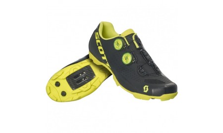 SCARPE SCOTT MTB RC matt black/sulphur yellow