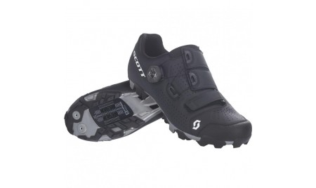 SCARPE SCOTT MTB TEAM BOA matt black/white