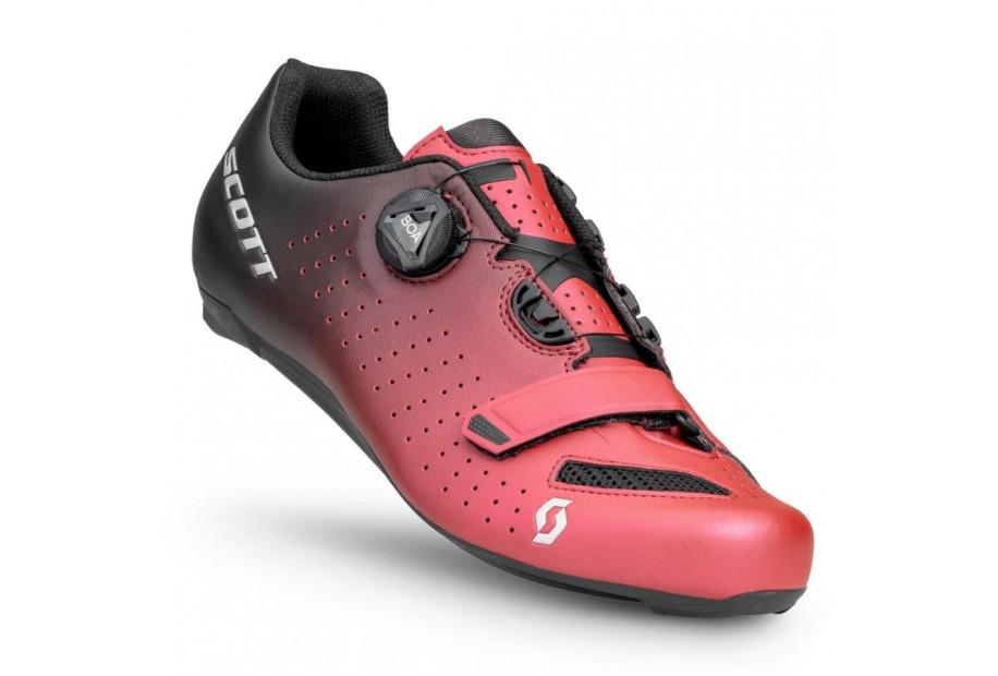 SCARPE SCOTT ROAD COMP BOA black fade/metallic red