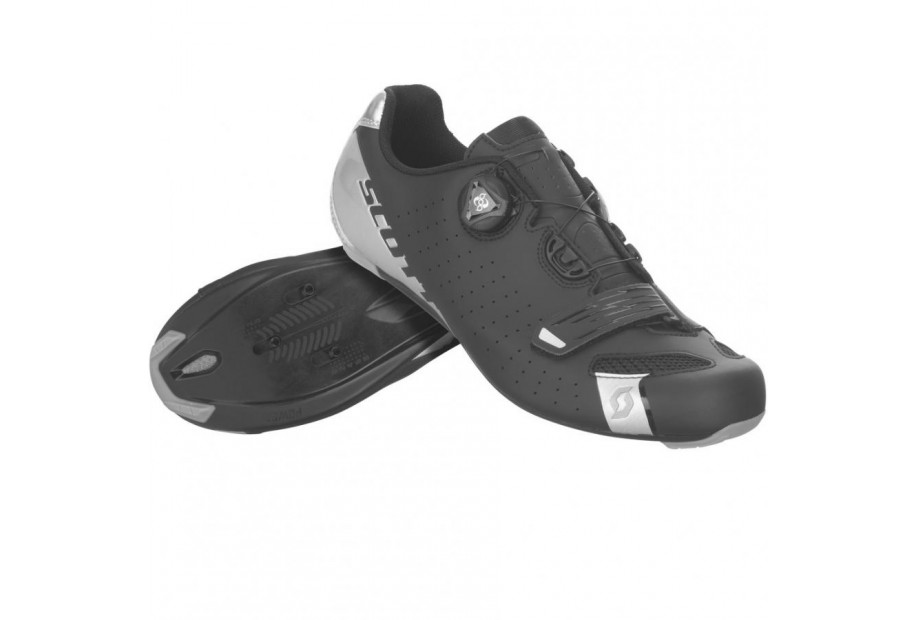 SCARPE SCOTT ROAD COMP BOA matt black/silver