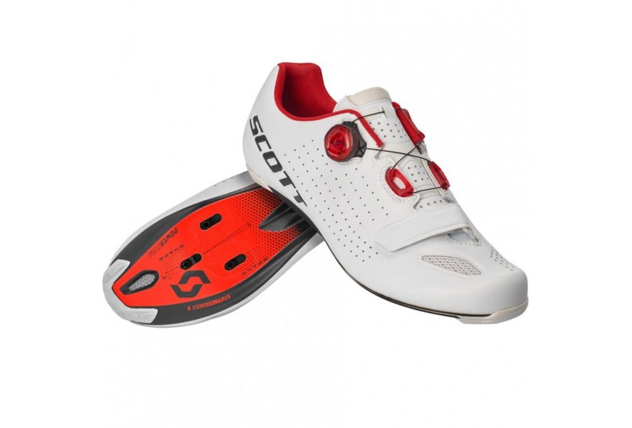 SCARPE SCOTT ROAD VERTEC BOA BIANCO/ROSSO