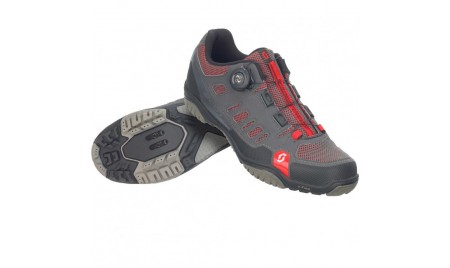 SCARPE SCOTT SPORT CRUS-R BOA antracite/RED