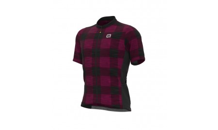 SCOTTISH MAGLIA MANICA CORTA UOMO OFF ROAD - GRAVEL BORDEAUX