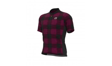 SCOTTISH MAGLIA MANICA CORTA UOMO OFF ROAD - GRAVEL BORDEAUX