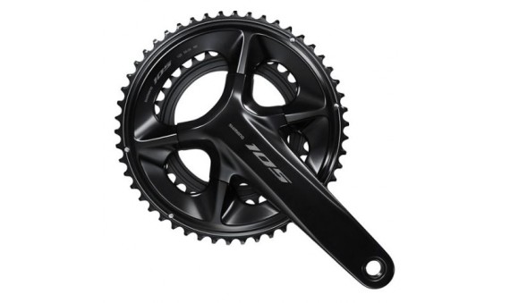 SHIMANO 105 Guarnitura FC-R7100 12 velocità 172,5 mm 50-34D Nero