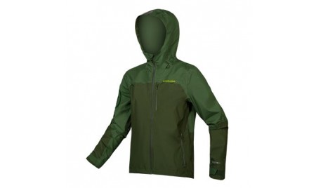 SingleTrack Jacket Waterproof Jkt Green Forest