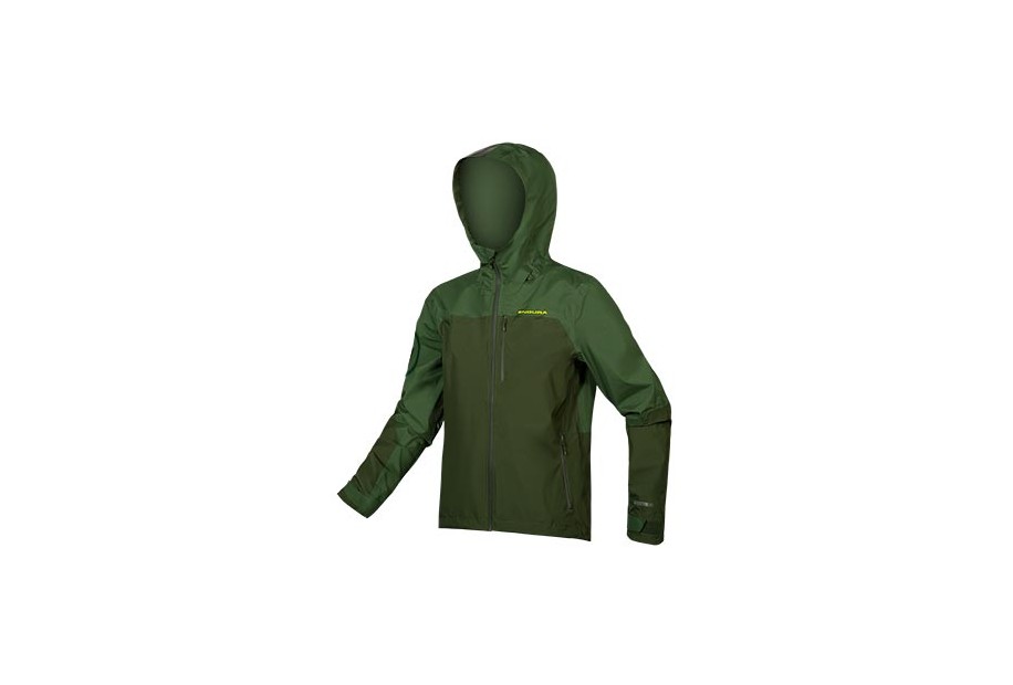 SingleTrack Jacket Waterproof Jkt Green Forest