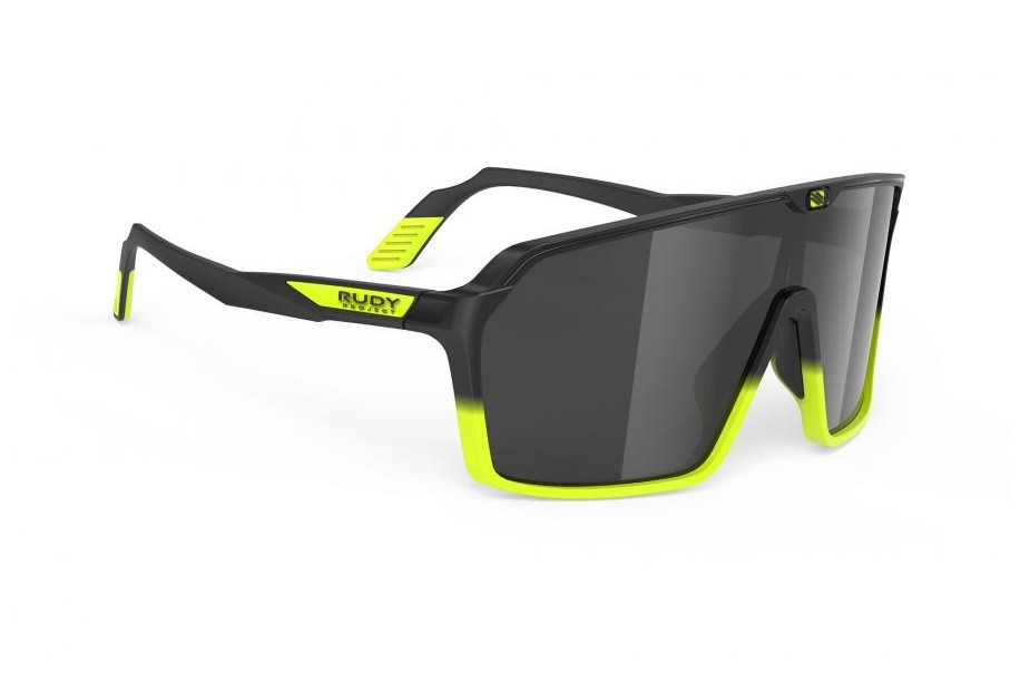 SPINSHIELD Black Fade Yellow Fluo Matte - Rp Optics Smoke Black