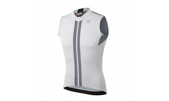 STRIKE SLEEVELESS JERSEY WHITE