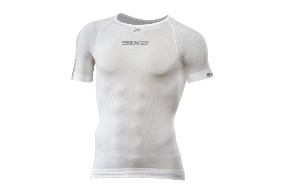 T-shirt manica corta BreezyTouch White carbon