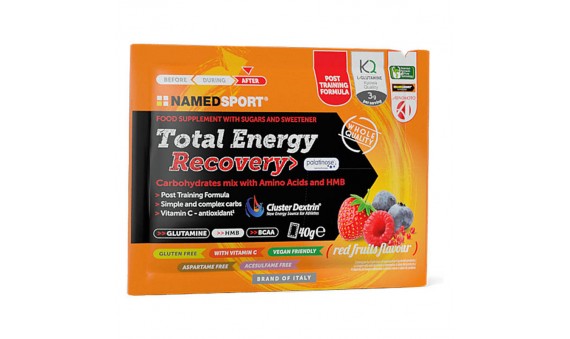 TOTAL ENERGY RECOVERY Red Fruits 40 g TOTAL ENERGY RECOVERY Red Fruits 40 g