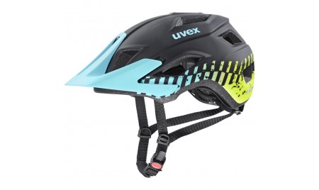 uvex access black aqua lime matt