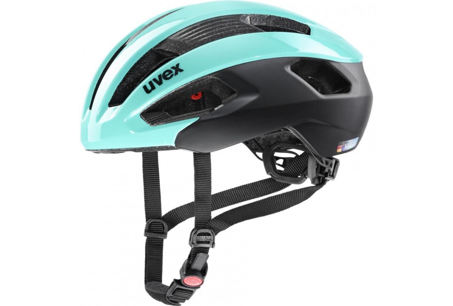 uvex rise cc aqua - black mat