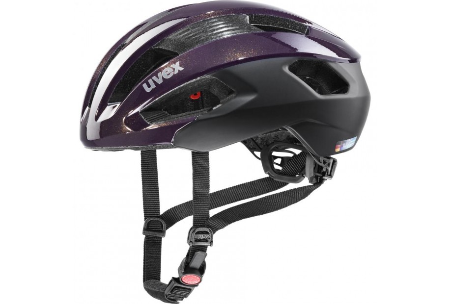 uvex rise cc plum - black mat